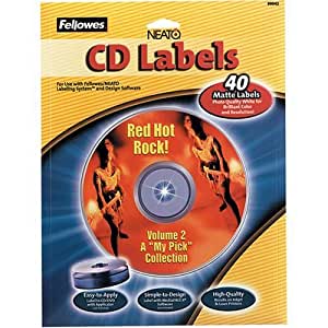 fellowes cd label software