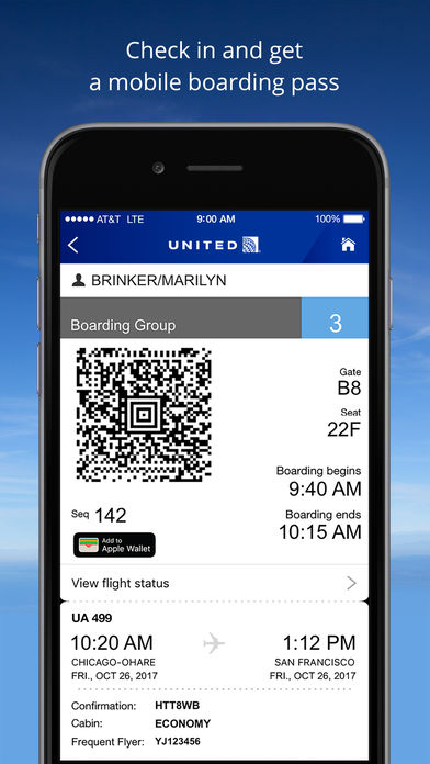 united airlines app download